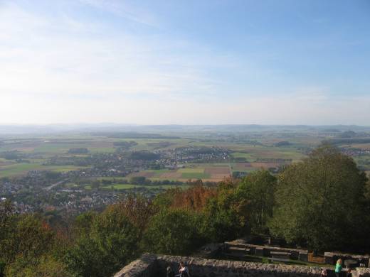 Aussicht auf Felsburg Aussicht auf Felsburg