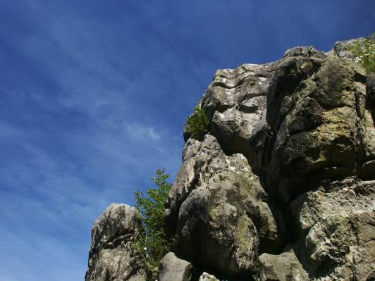 Externsteine Nahaufnahme Externsteine Nahaufnahme